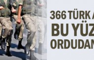 366 Türk askeri bu yüzden ordudan gitti